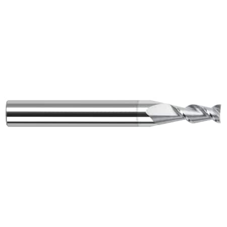 High Helix End Mill For Aluminum Alloys - Square, 0.1875 (3/16), Finish - Machining: ZrN